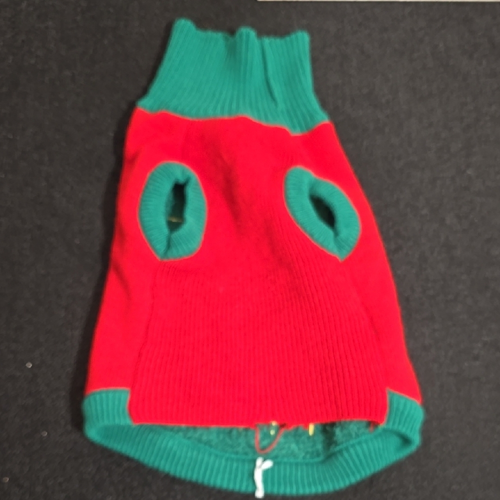 Festive Dog Sweater with Christmas Tree Design - Picture 6 of 12